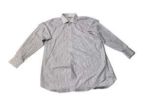 Thomas Dean Collection XLT Men's Luxury European Fabric Floral Dress Shirt